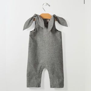 NWT Hallmark Baby Chambray Tie Overalls